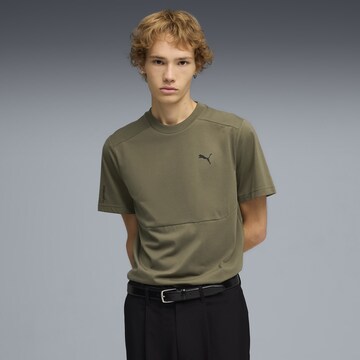 PUMA T-Shirt in Grün: Vorderseite