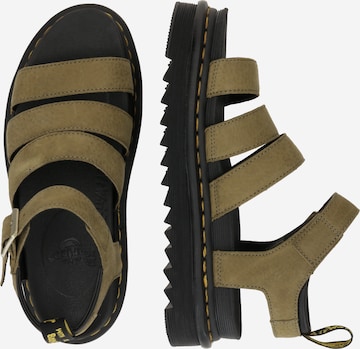 Dr. Martens Sandalen met riem 'Blaire' in Groen