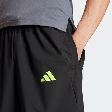ADIDAS PERFORMANCE Regular Workout Pants in Black