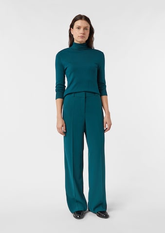 Regular Pantalon à pince COMMA en bleu