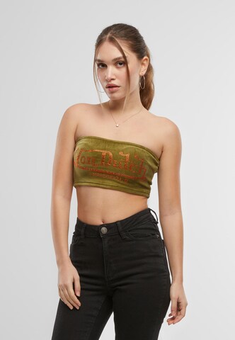 Von Dutch Originals Top 'Sway' in Grün: Vorderseite