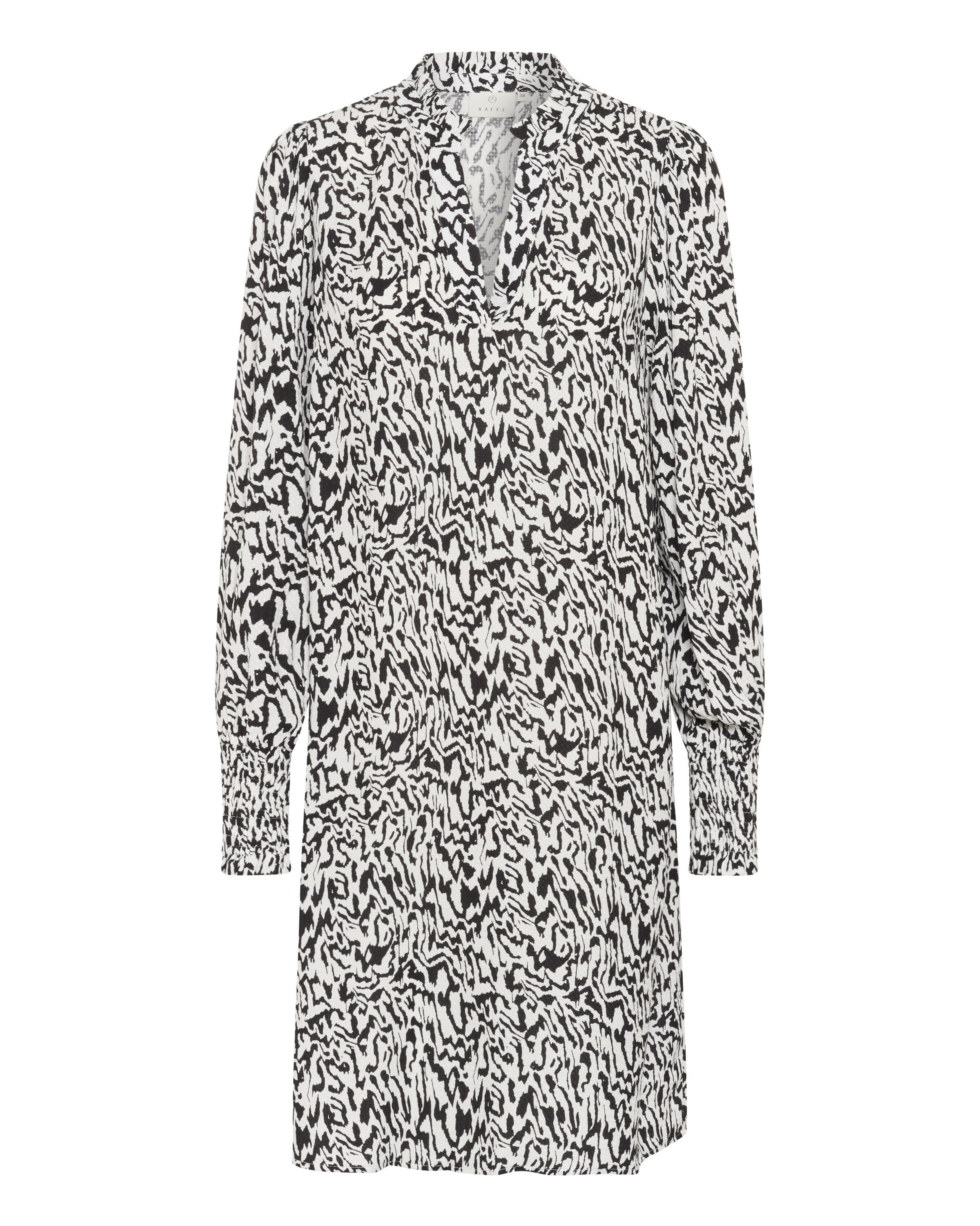 Kaffe Kleid 'Mathilde' in Schwarz: Vorderseite