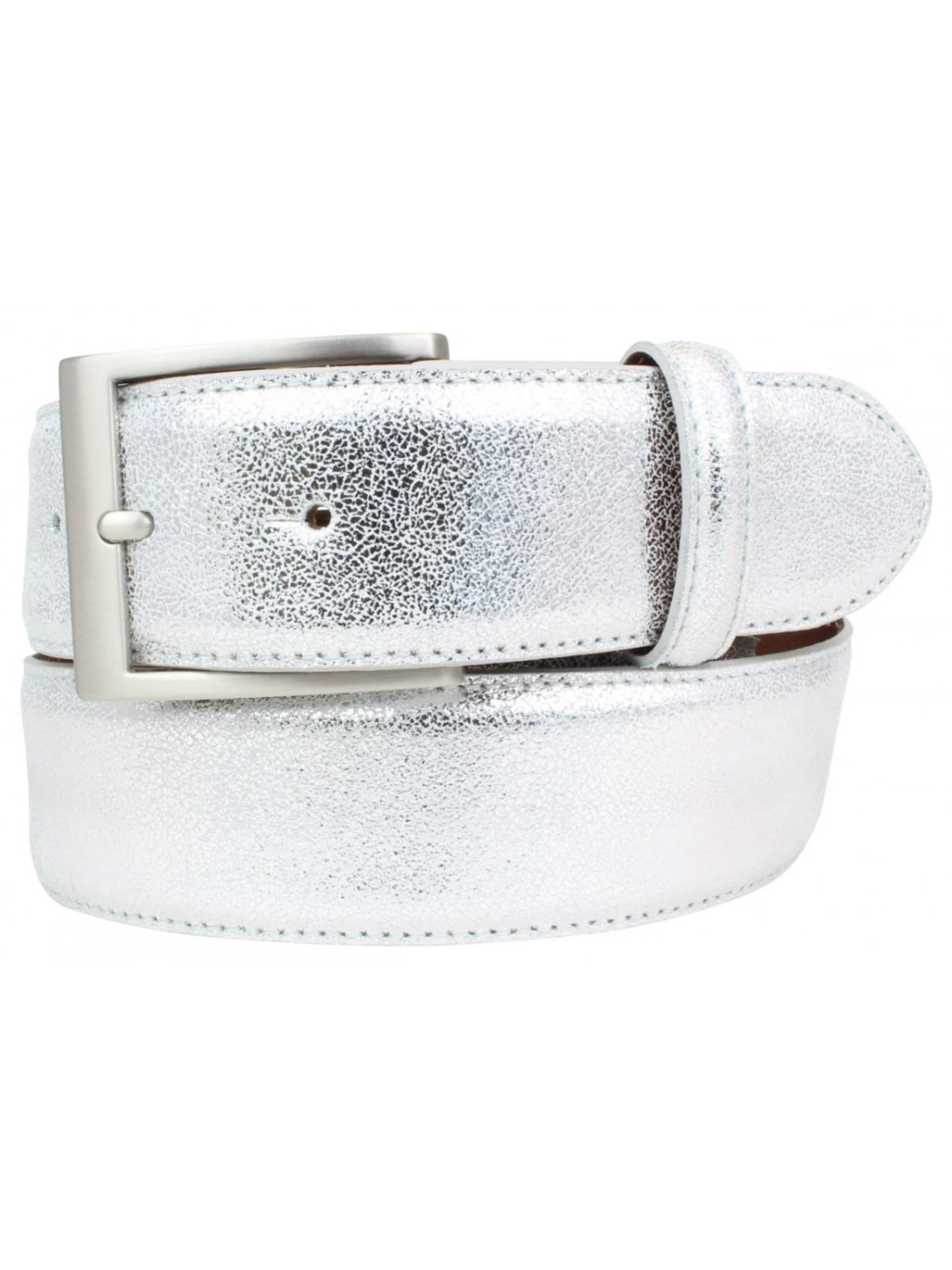 BELTINGER Belt 'Adeleo' in Silver: front