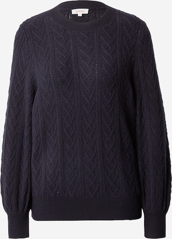 s.Oliver Sweater in Blue: front