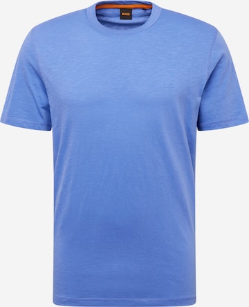 BOSS Orange - Camisa 'Tegood' em azul: frente