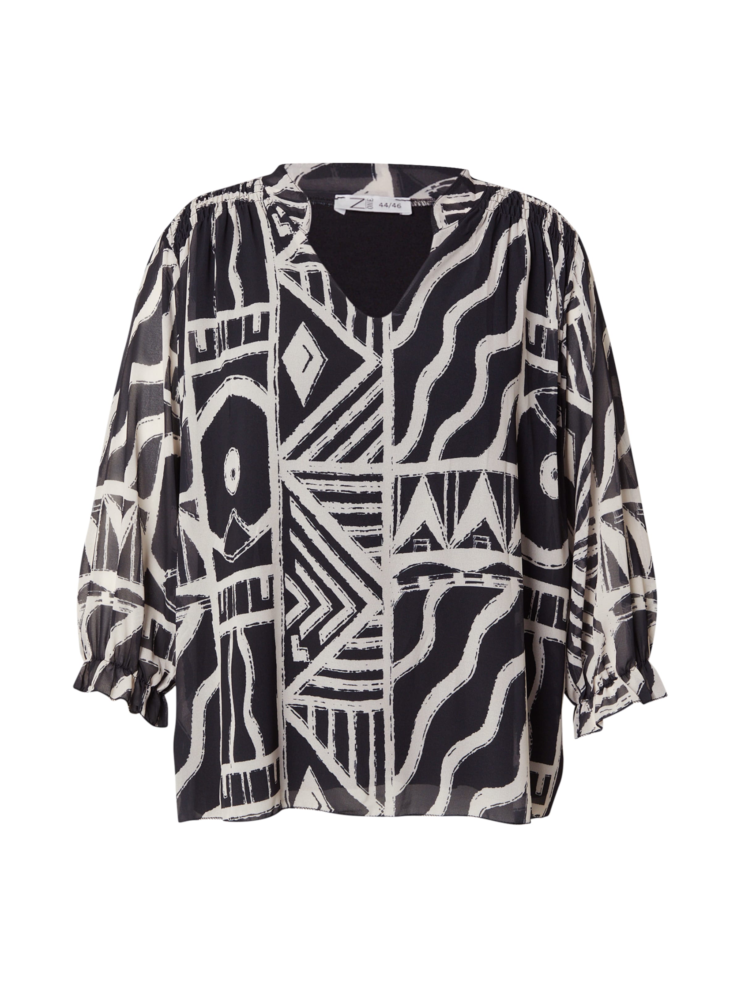 Chemisier Z-One en blanc : devant