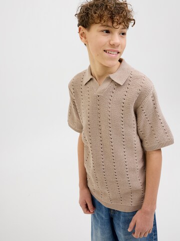 Jack & Jones Junior - Jersey 'JORPAROS' en beige