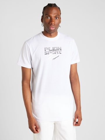 Plein Sport T-shirt i vit: framsida