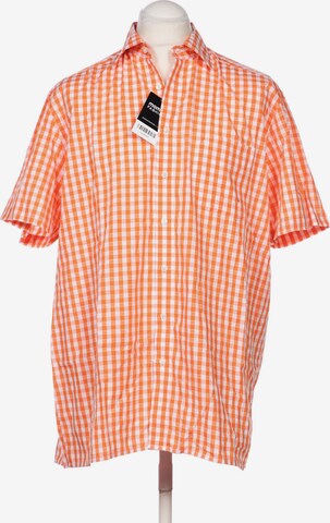 OLYMP Button Up Shirt in XS in Orange: front