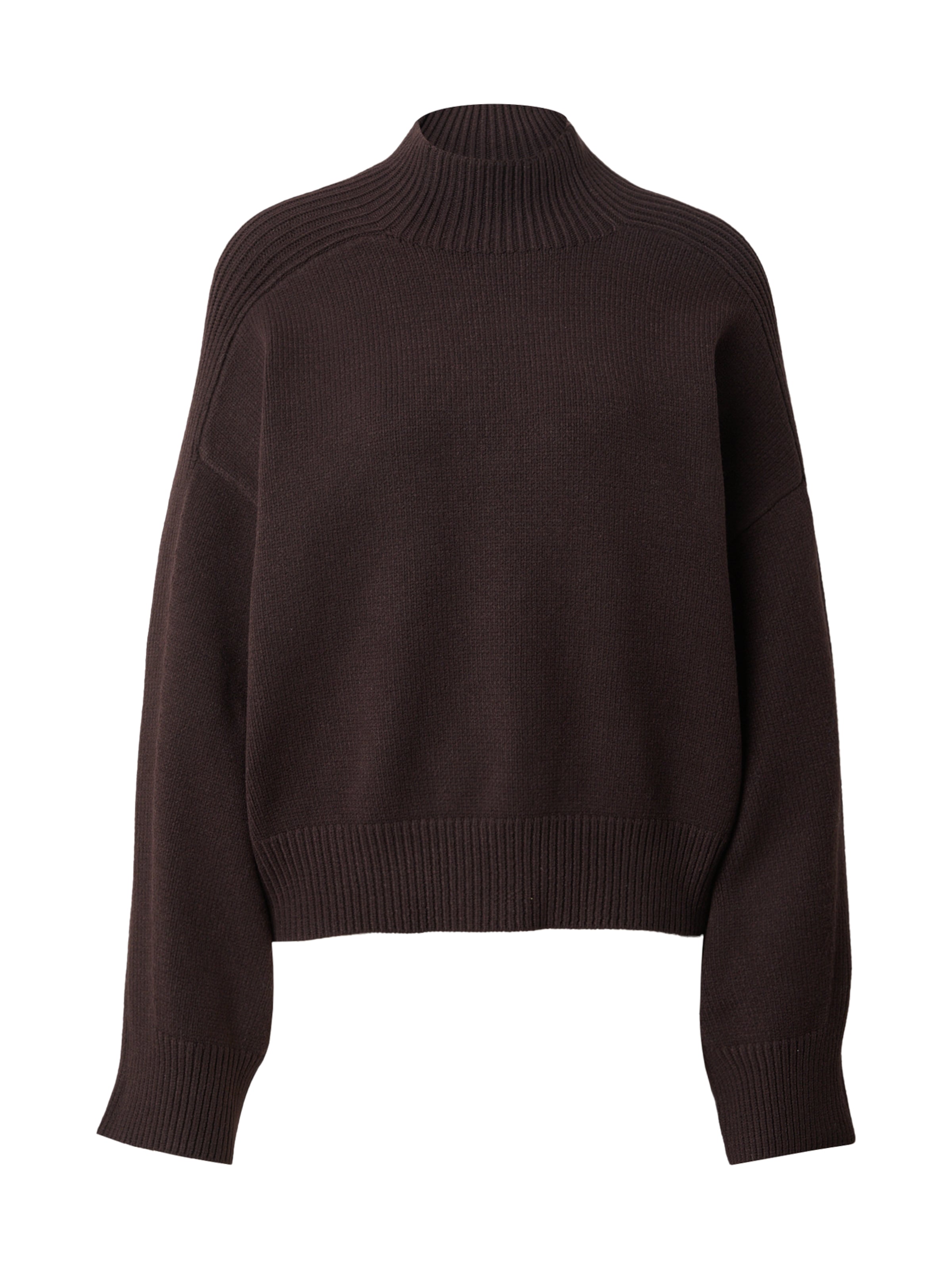 EDITED Pullover 'Nohea' in Braun: Vorderseite