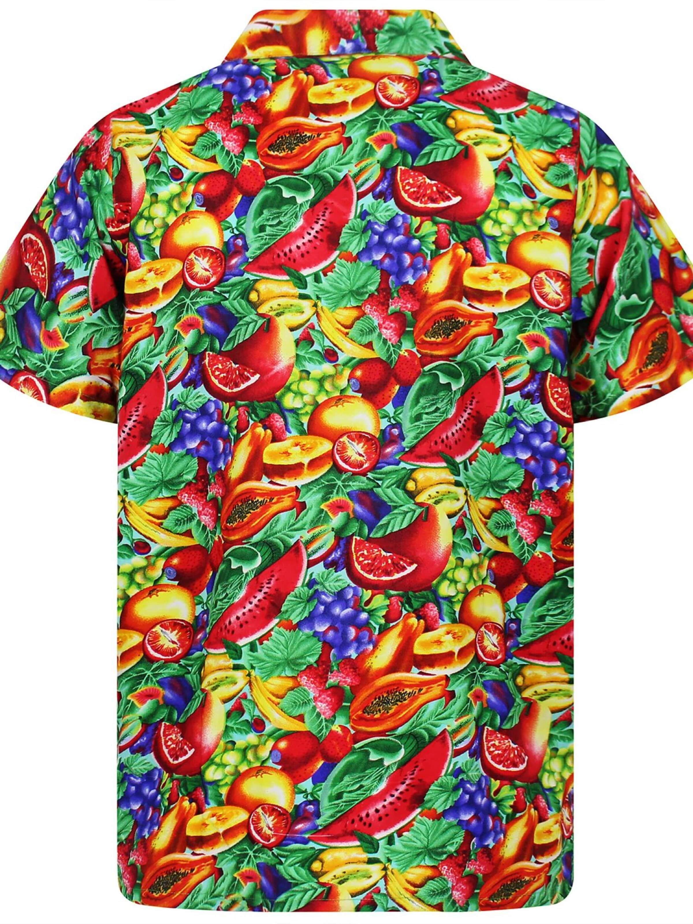 Maglietta 'Tutti Frutti' di King Kameha in colori misti
