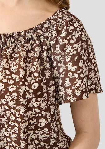 QS Blouse in Brown