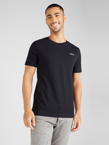 ESPRIT - Camiseta en negro: frente