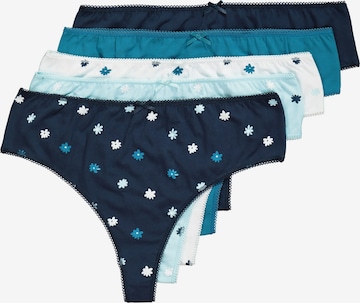 String Ulla Popken en bleu : devant