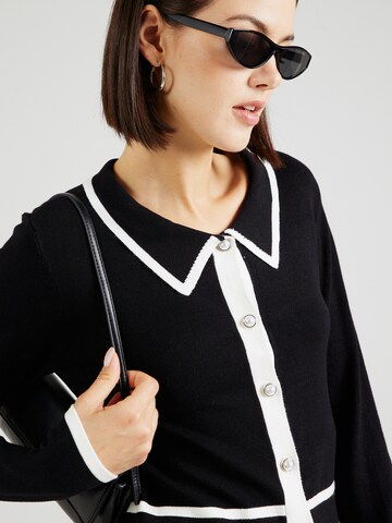 VILA Strickjacke 'BLAIR' in Schwarz