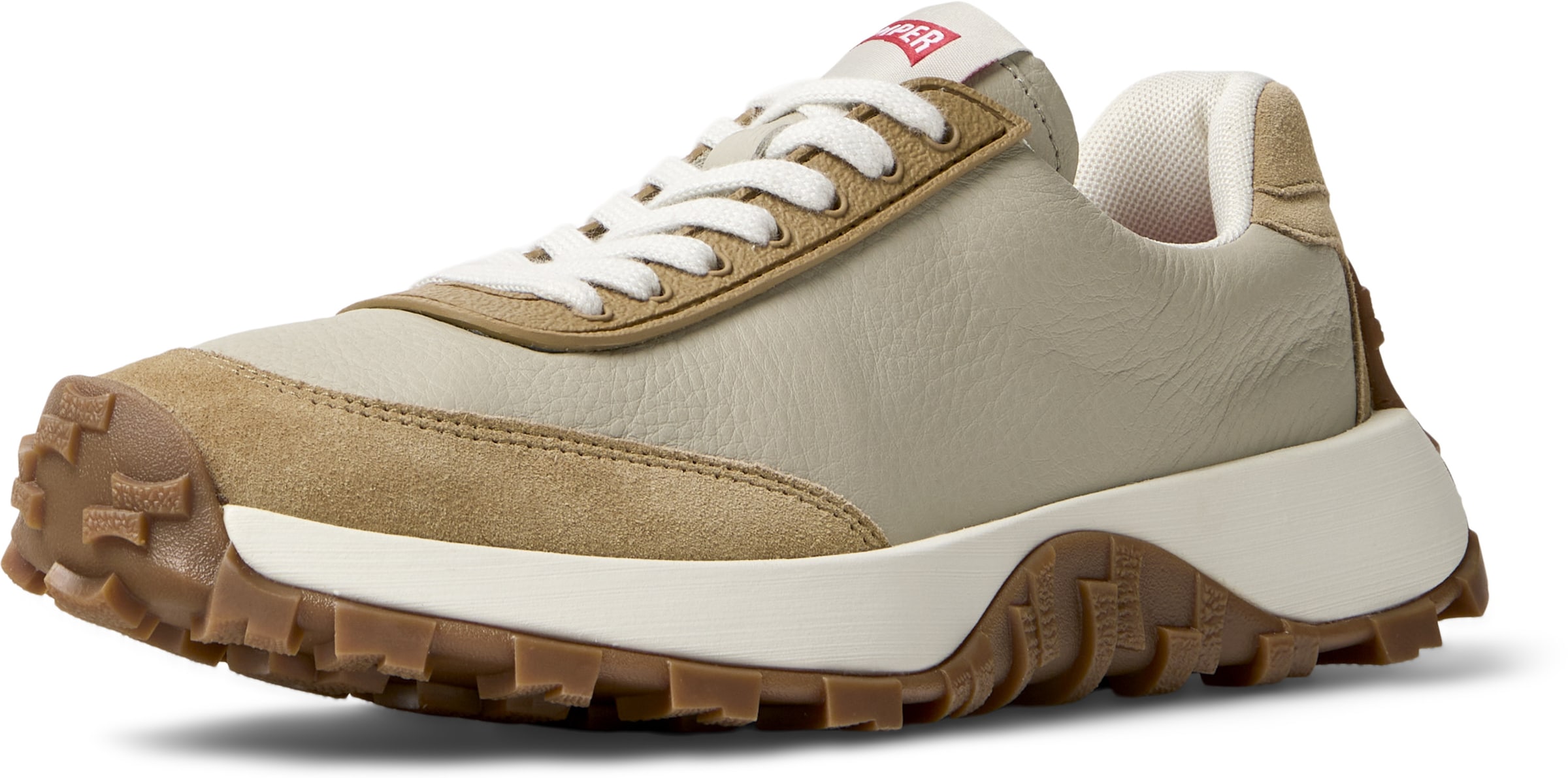Baskets basses 'Drift Trail' CAMPER en beige : devant