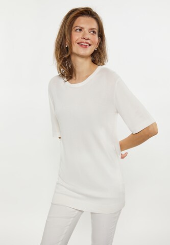 usha BLUE LABEL Sweater in White: front