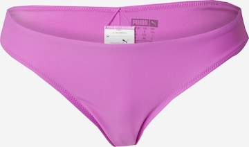 Bas de bikini PUMA en violet : devant