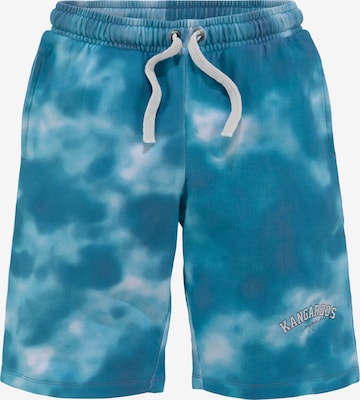 KangaROOS Regular Pants in Blue: front