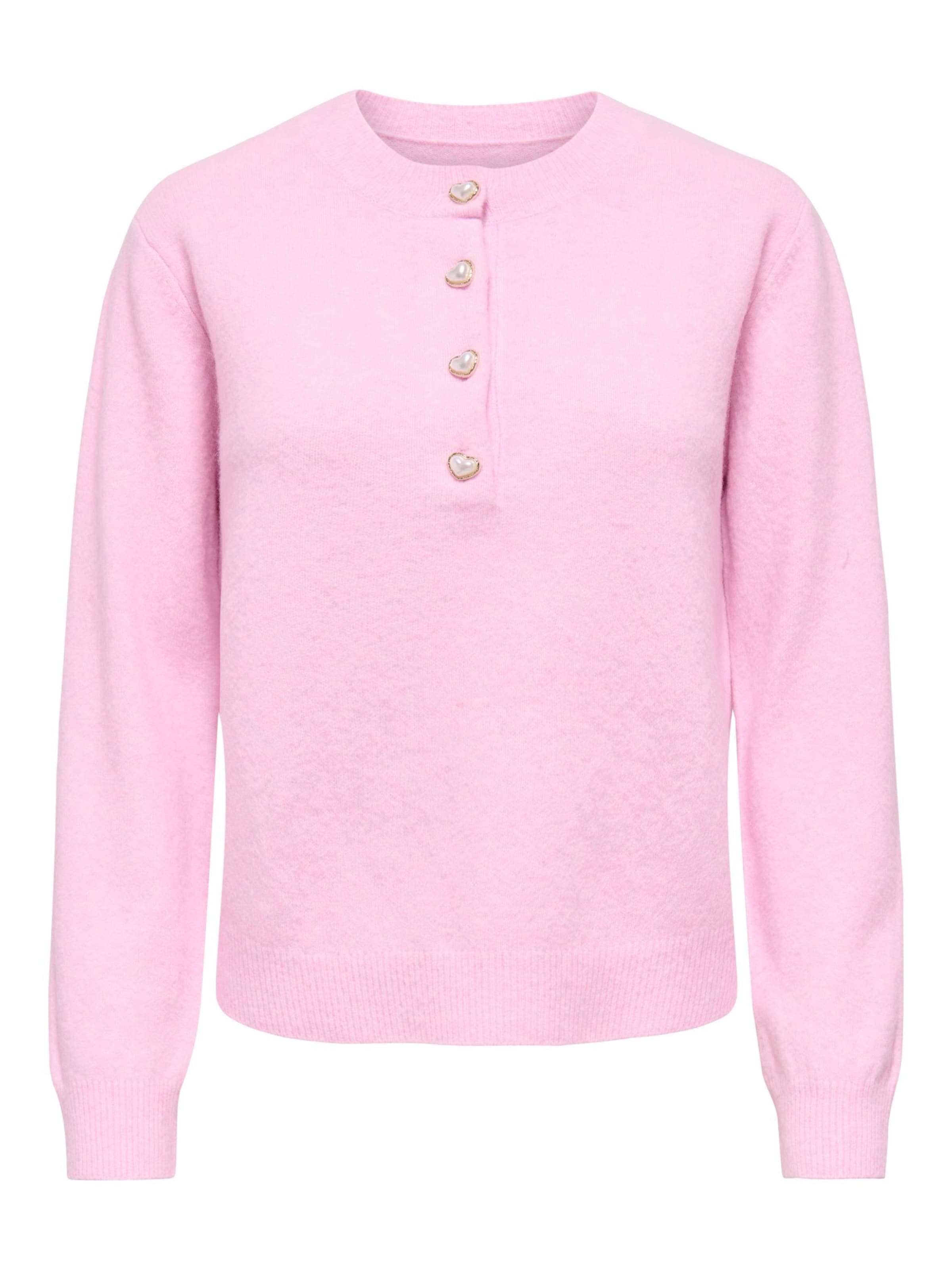 Pull-over 'ONLMacey' ONLY en rose : devant