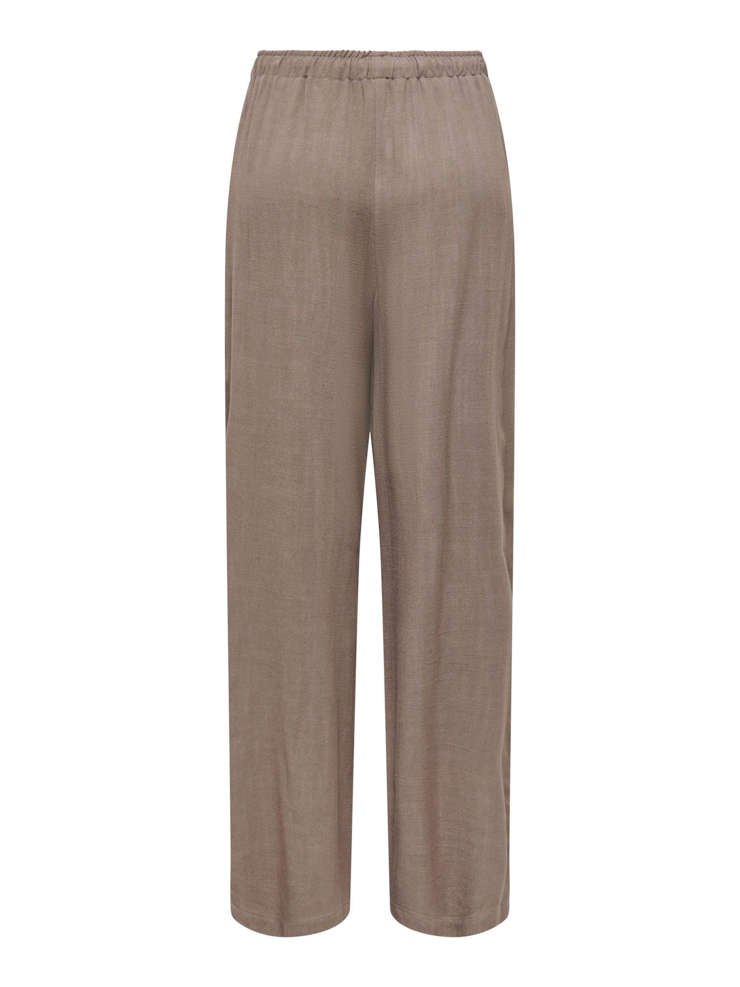 ONLY Regular Trousers 'ONLSiesta' in Brown