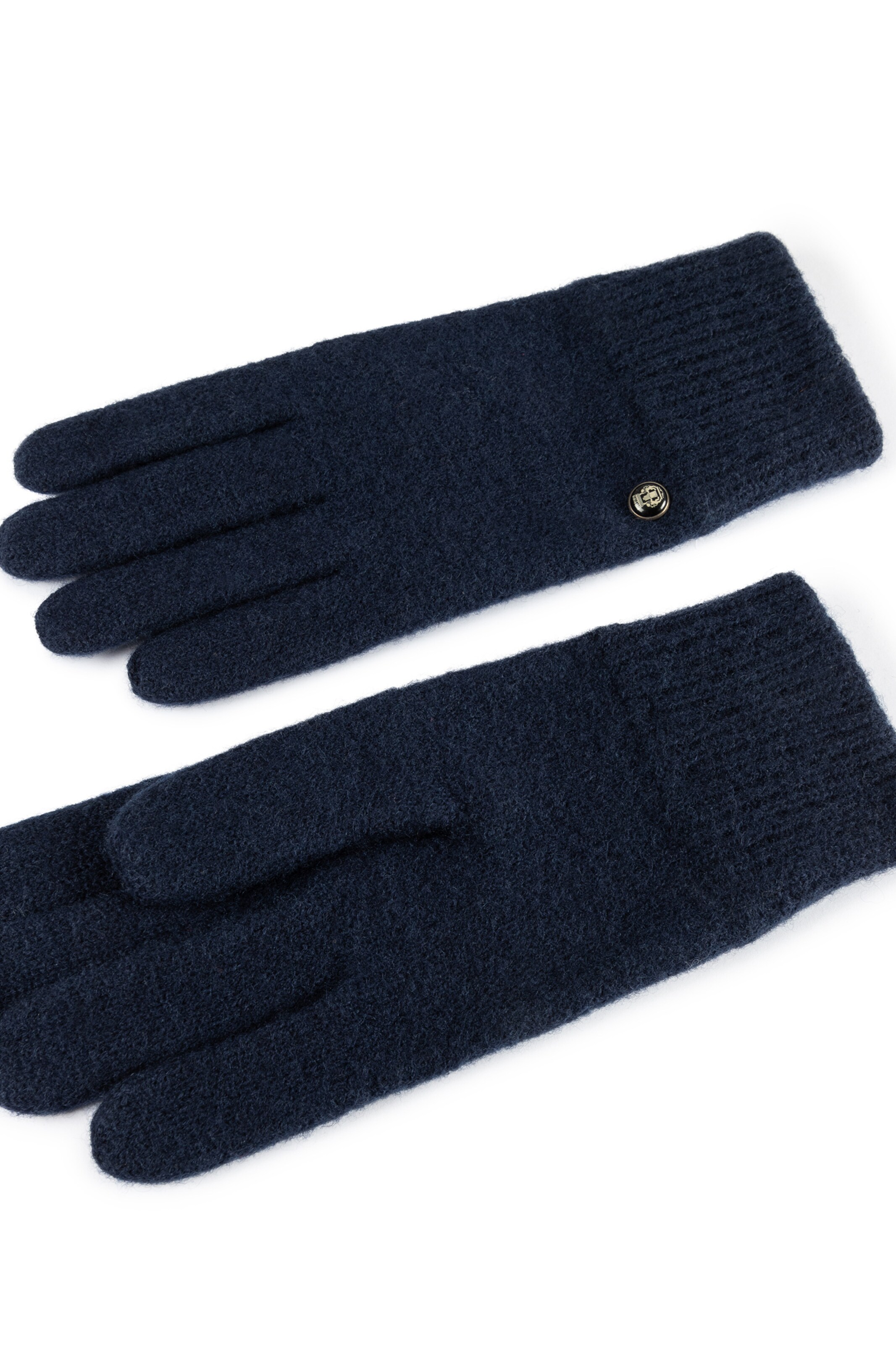 Mezzoguanti 'KASCHMIR WALKHANDSCHUH' di Roeckl in blu