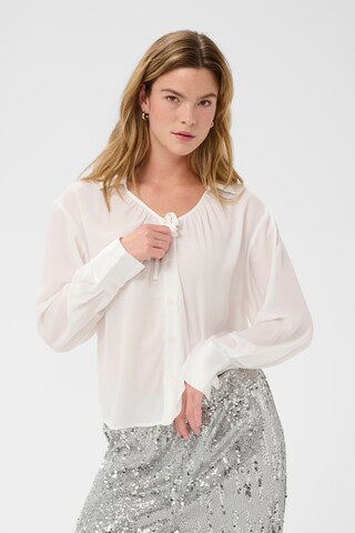 Kaffe Blouse 'Gigi' in White: front