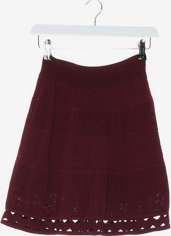 Sandro Skirt in XS in Red: front