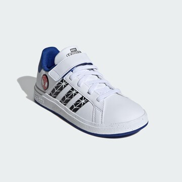 ADIDAS SPORTSWEAR Athletic Shoes 'Marvel's Spider Grand Court' in White