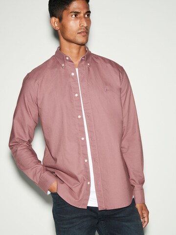 Next - Ajuste regular Camisa en lila: frente