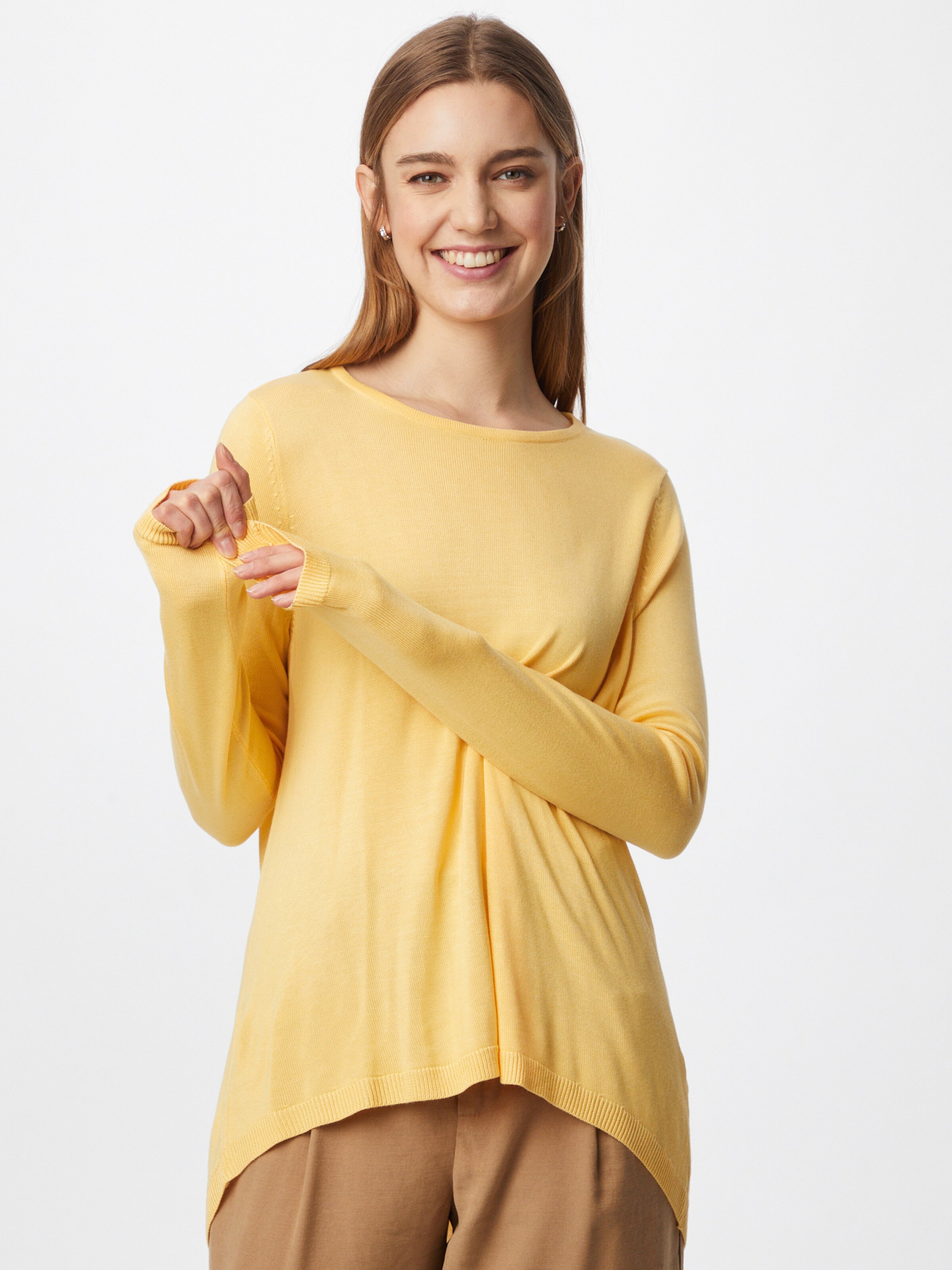 Frauen Pullover & Strick VERO MODA Pullover 'VMVICA' in Gelb - OV10288 Frauen Pullover & Strick VERO MODA Pullover 'VMVICA' in Gelb - OV10288