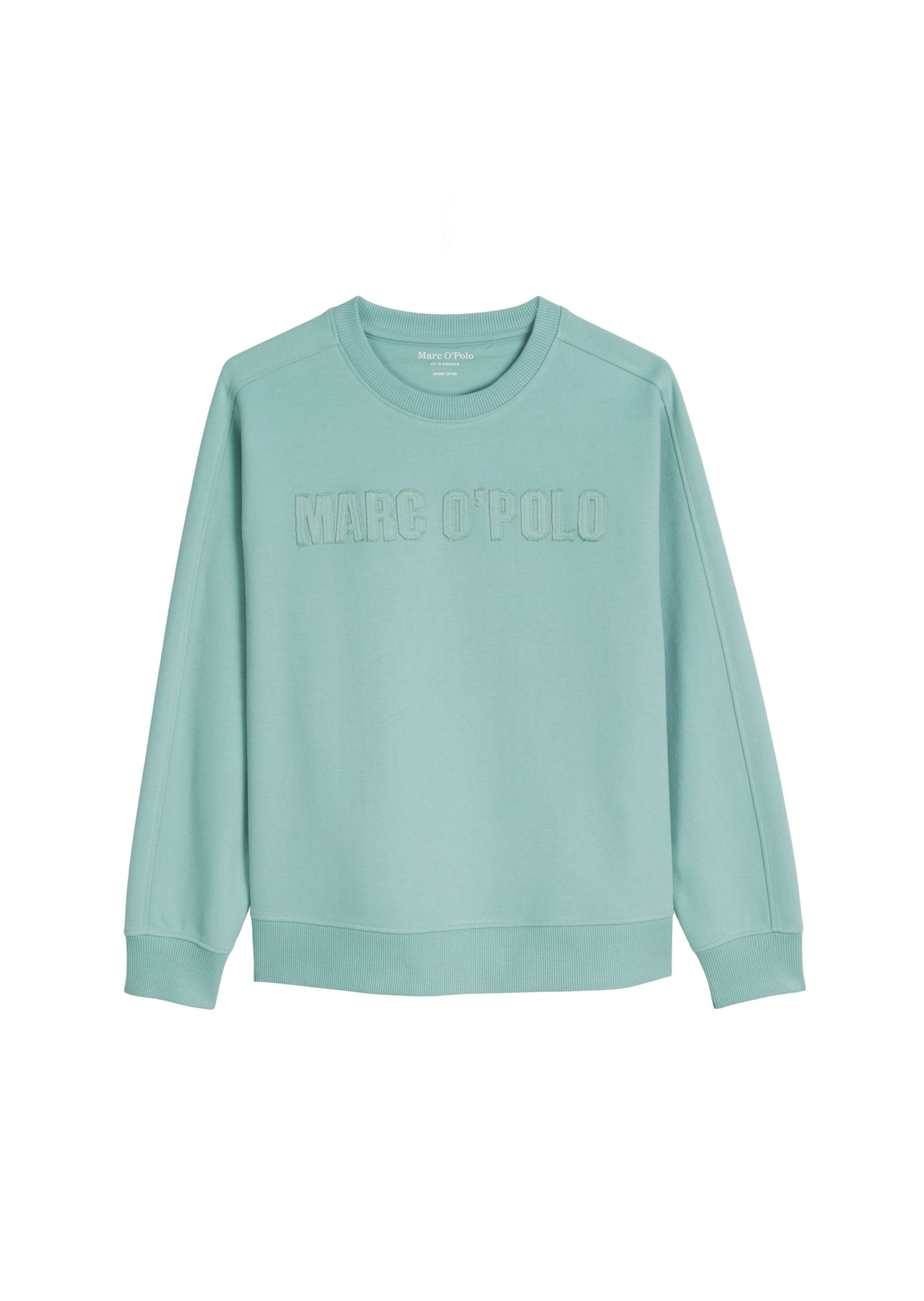 Marc O'Polo Sweatshirt in Green: front