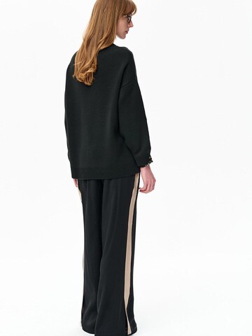 Blue Shadow Sweater in Black