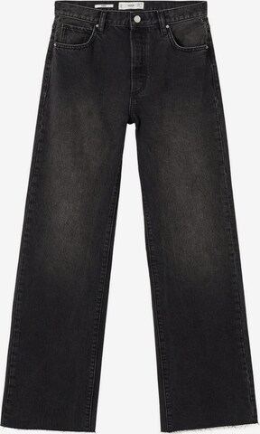 MANGO Wide leg Jeans 'Nora' in Black: front