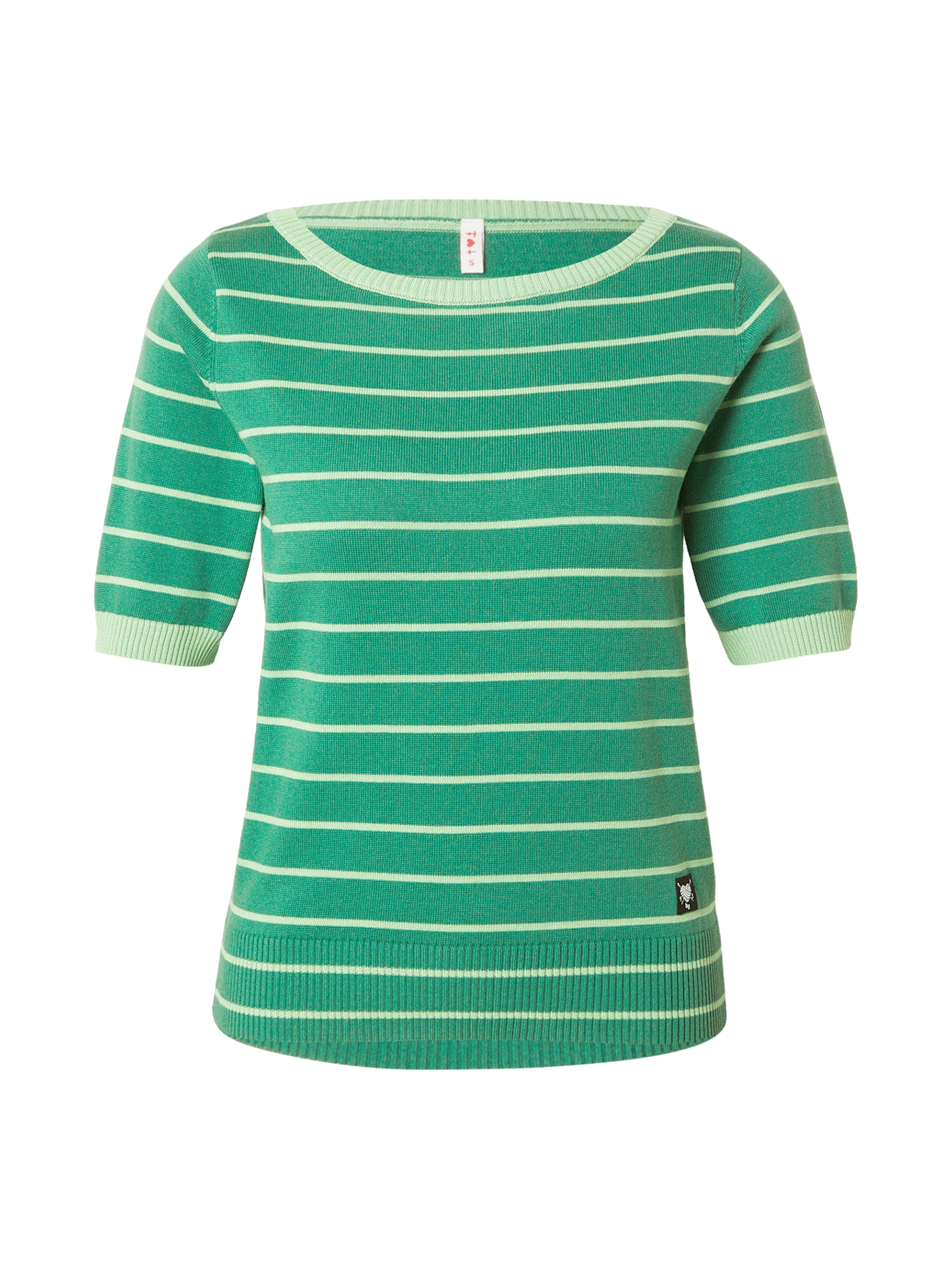 Pullover 'Pretty Preppy' di Blutsgeschwister in verde: frontale