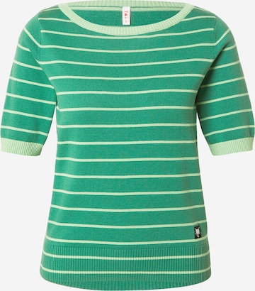 Pullover 'Pretty Preppy' di Blutsgeschwister in verde: frontale