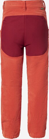 VAUDE Regular Functionele broek 'Caprea' in Rood