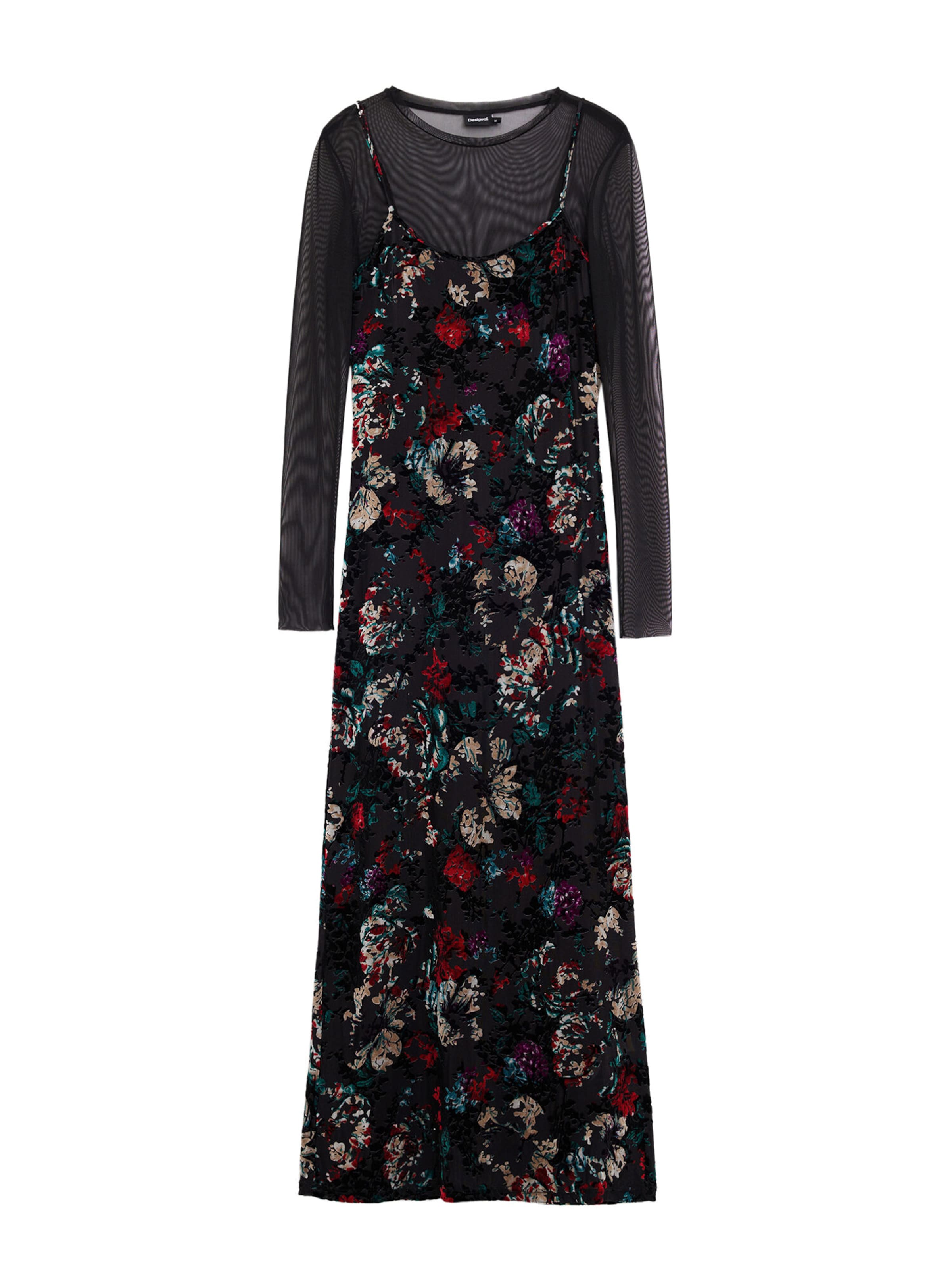 Desigual Kleit, värv must: eest vaates