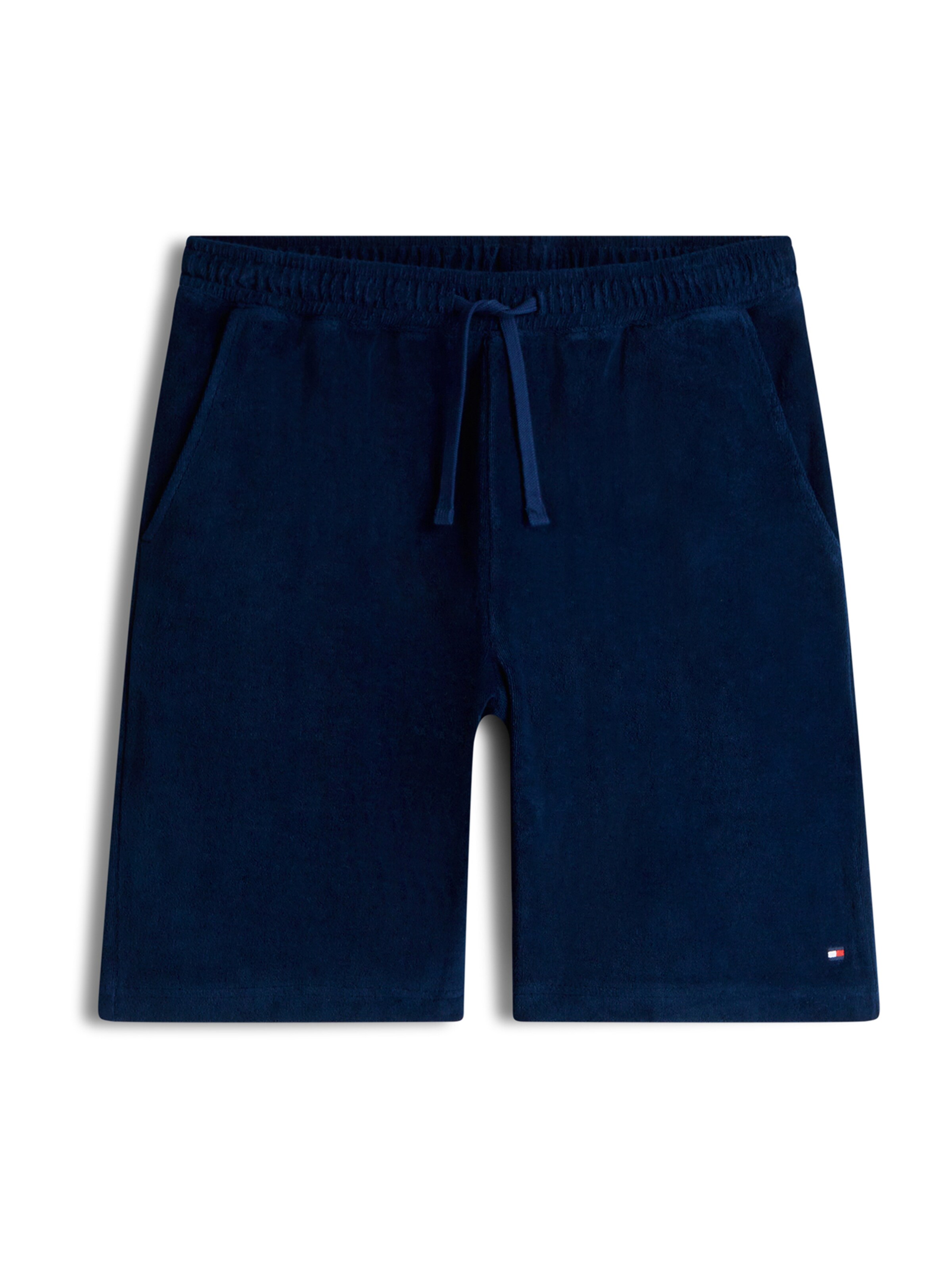 TOMMY HILFIGER Hlače | modra barva: sprednja stran