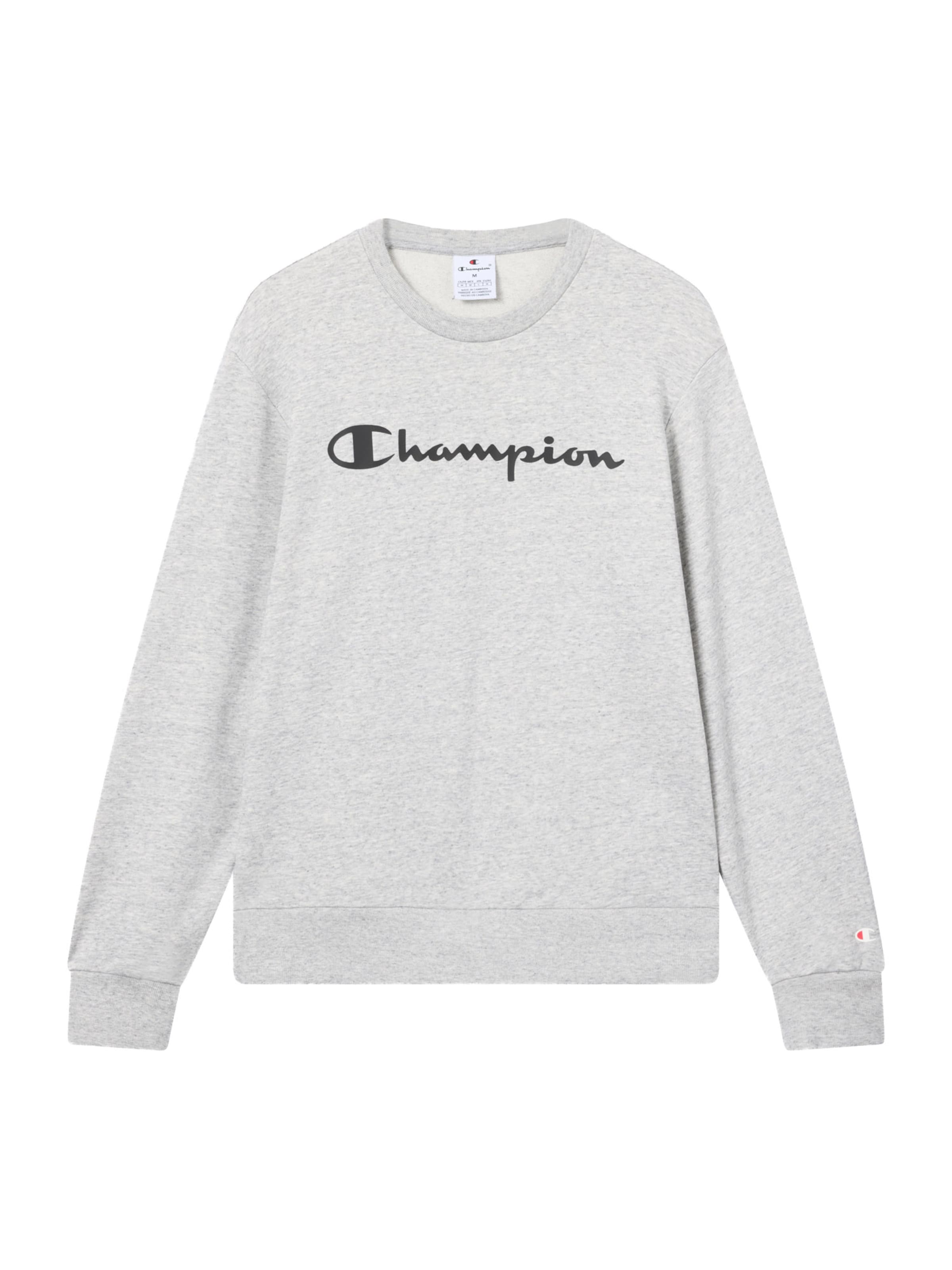 Champion Sweatshirt in Grau: Vorderseite