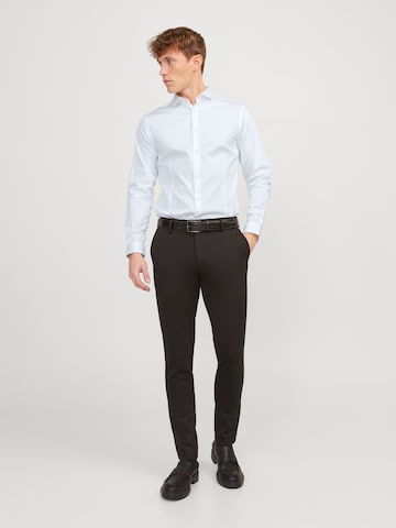 Jack & Jones Premium Cупер слим Рубашка 'JJPRParma' в Белый