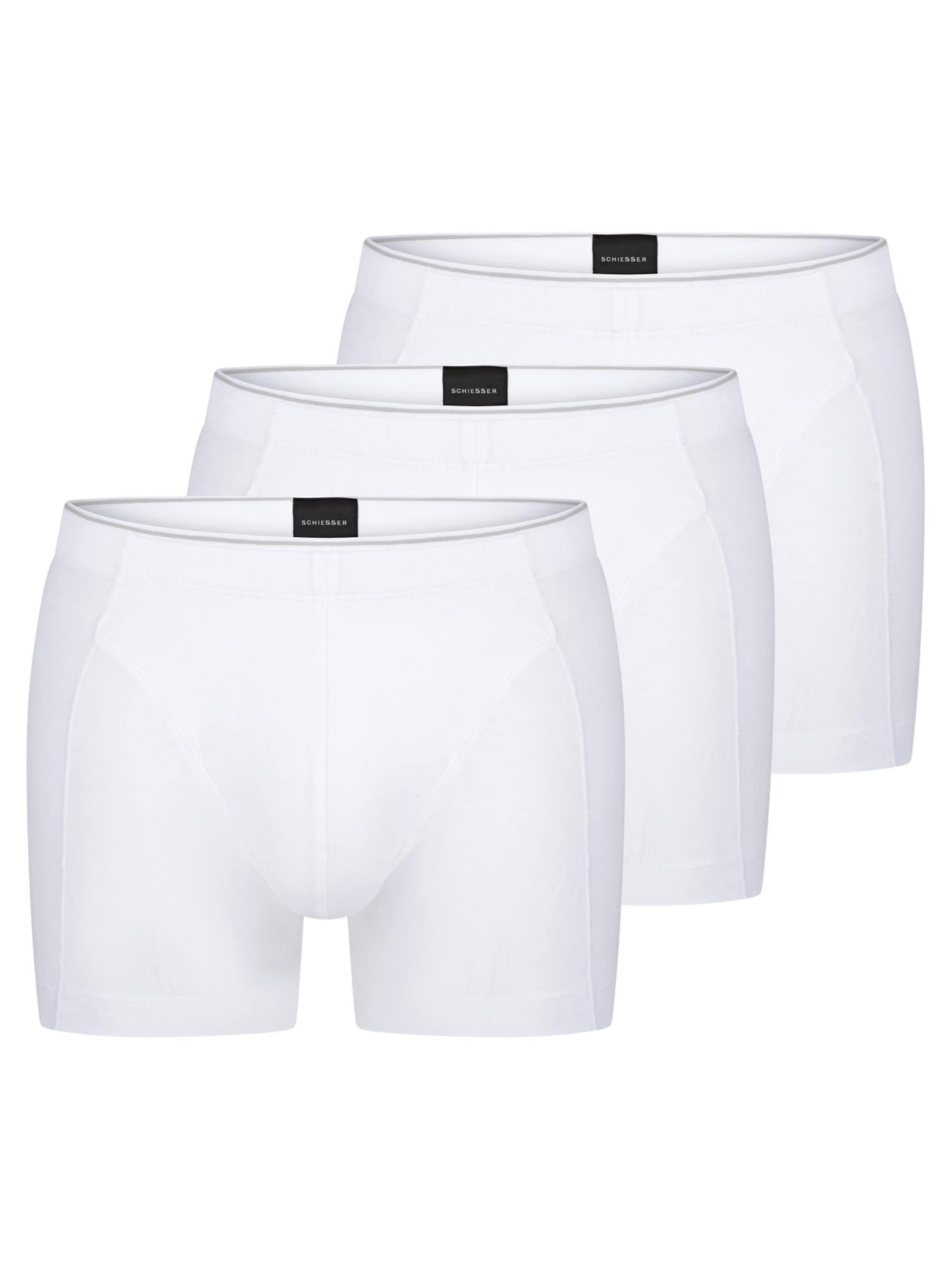 SCHIESSER Boxershorts '95/5 Originals Organic Cotton' in de kleur Wit, Productweergave