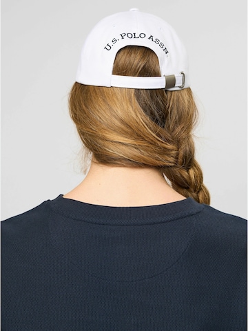 U.S. POLO ASSN. Hætte 'Mika' i hvid