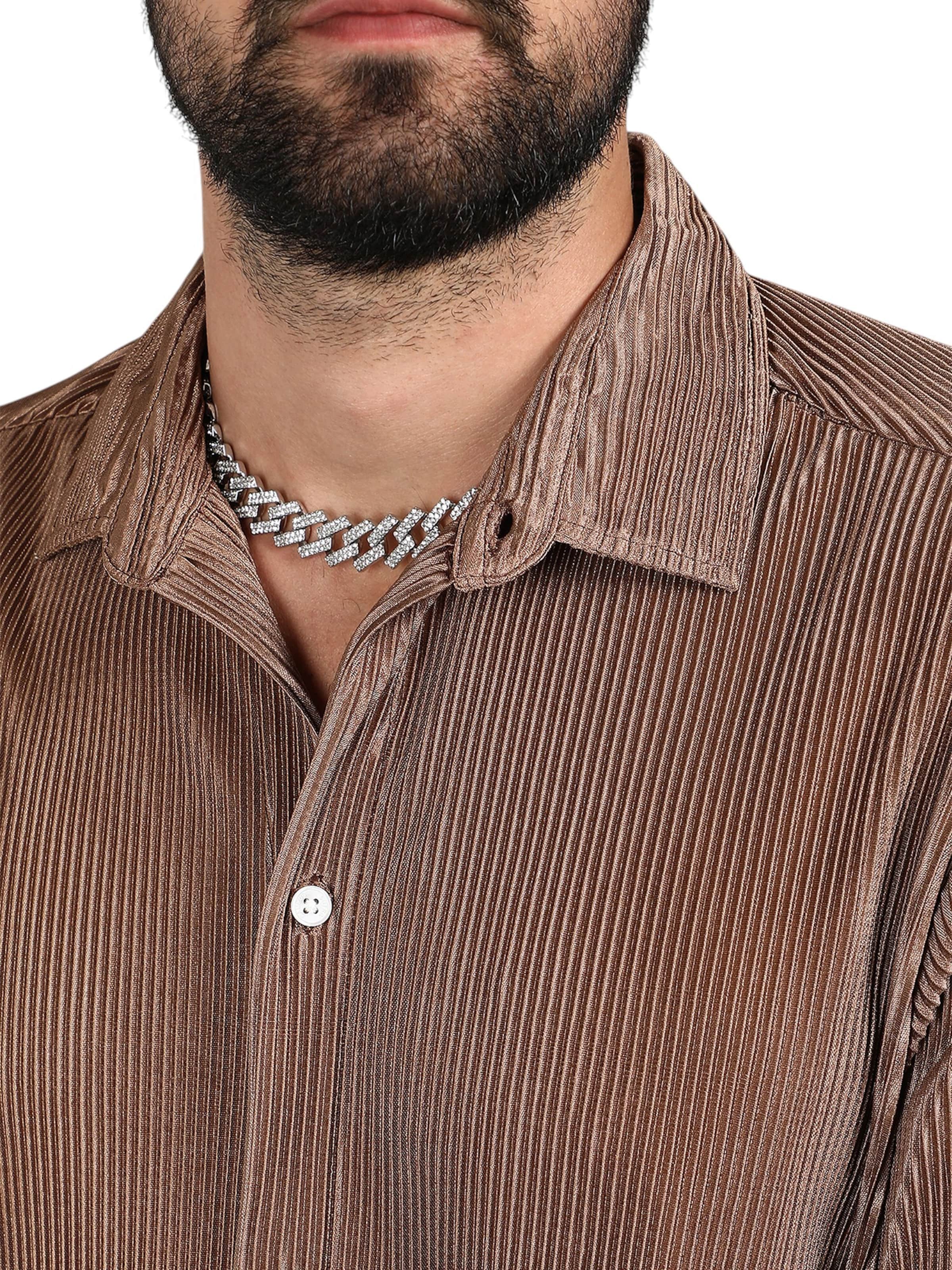 Campus Sutra Comfort fit Koszula 'Susannah' w kolorze brązowy