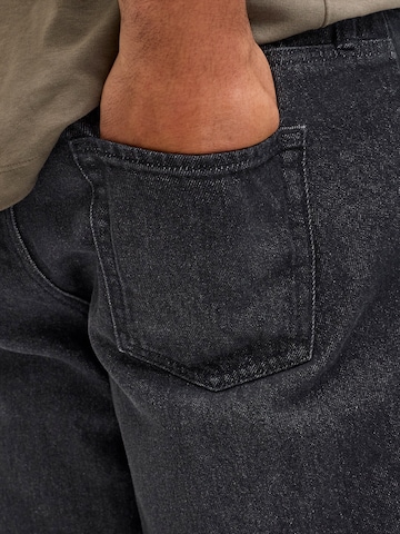Jack & Jones Plus Loosefit Jeans 'JJITONY JJORIGINAL' i svart