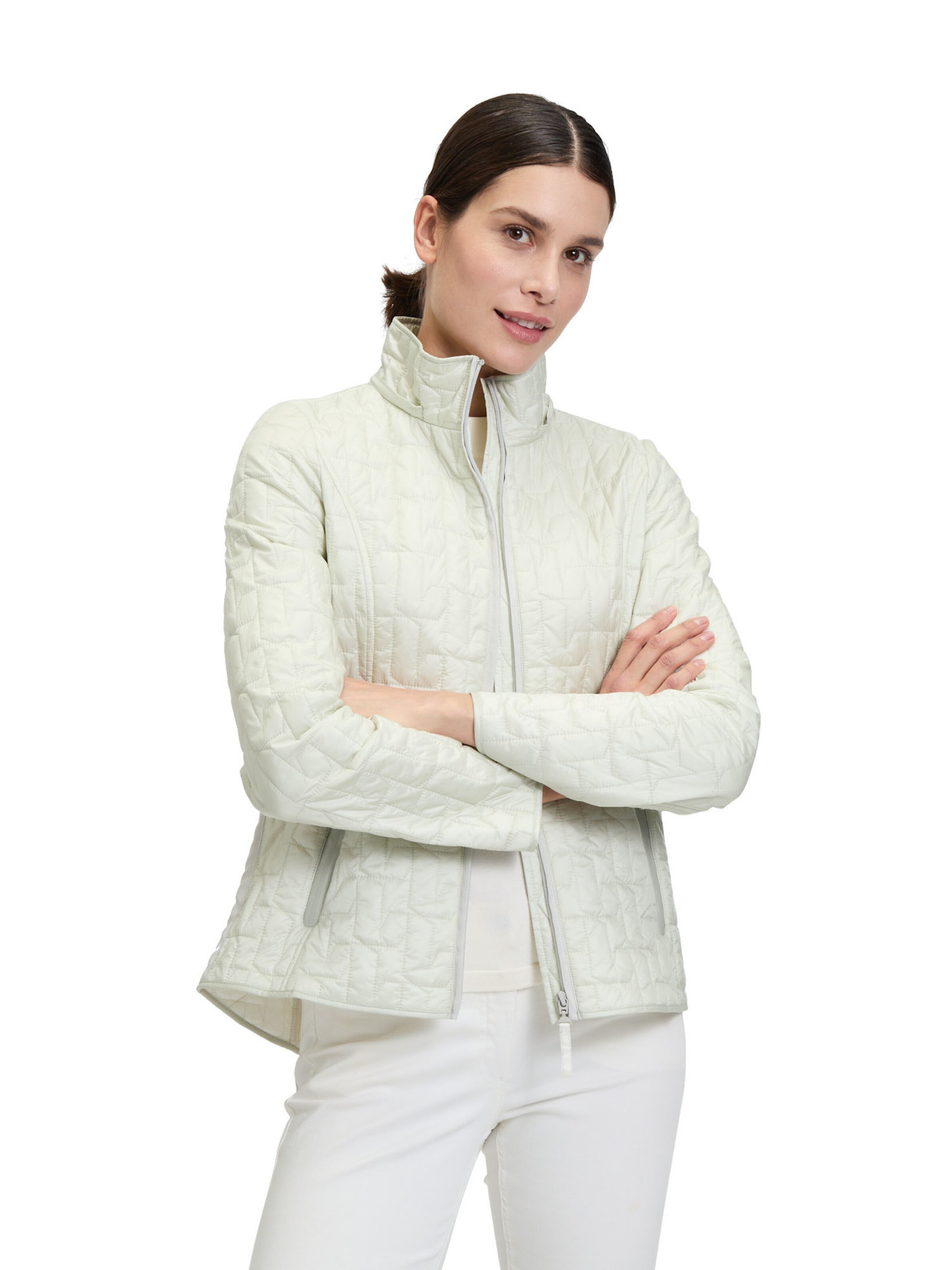 GIL BRET Tussenjas in Wit: voorkant