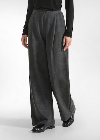 Wide Leg Pantalon à pince DEHA en gris : devant
