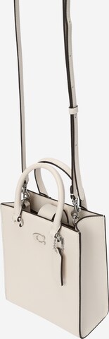 COACH Handbag in White: front