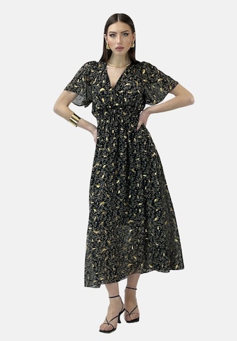 Elara Sommerkjole i sort: forside