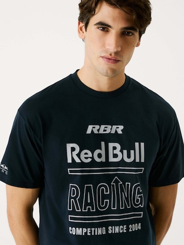 Red Bull Racing x Pepe Jeans Shirt 'Red Bull Racing x Pepe Jeans Racing History' in Blauw